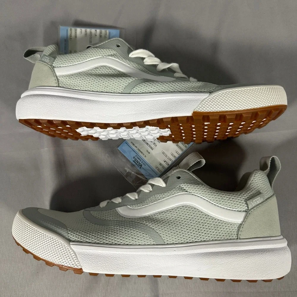 Vans Sample Sneakers UltraRange Rapidweld Mens Size 7 Metal Grey Rare